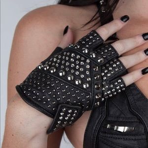 JUNGLE TRIBE Handmade Leather Gloves XS